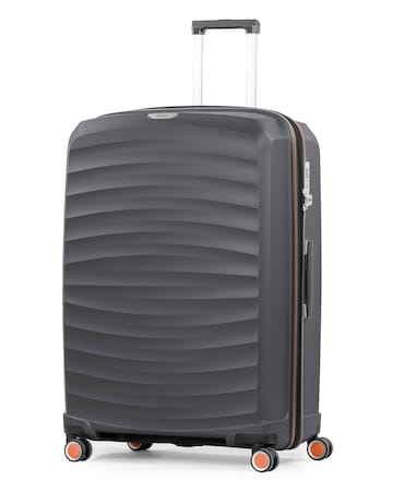 Rock Sunwave Large Suitcase - Charcoal