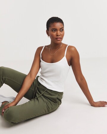 Ivory/Nude/Black 3 Pack Cami Vests