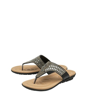 Lotus Rafaella Toe Post Sandals D Fit