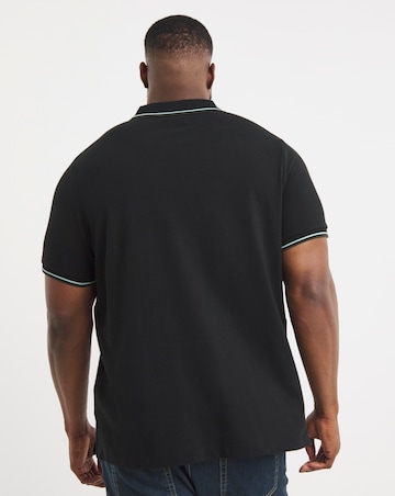 Pure Cotton Tipped Pique Polo