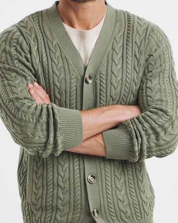 Cable Knitted Cardigan