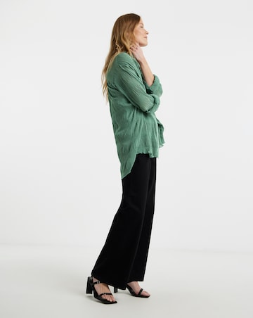 Textured Chiffon Shirt