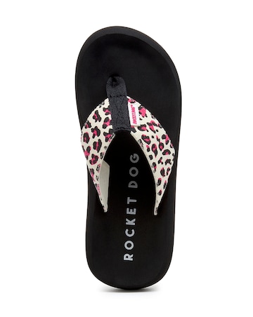 Rocket Dog Hot Pink Spotlight Toe Post Sandals