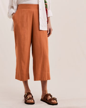 Julipa Petite Cropped Linen Trousers