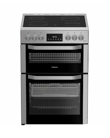 Hotpoint HDE6VDCAX 60cm Electric Double Cooker with Air Fry Install