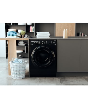 Hotpoint RD966JKDUKN 9+6KG 1600rpm Washer Dryer - Black