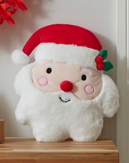Catherine Lansfield Santa 3D Shaped Cushion