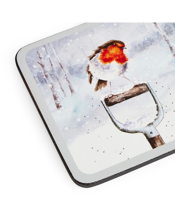 Wrendale Winter Skies Set of 4 Coasters