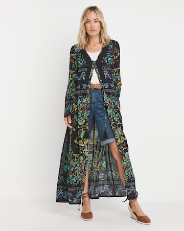 Joe Browns Marine Boho Crinkle Maxi Dress