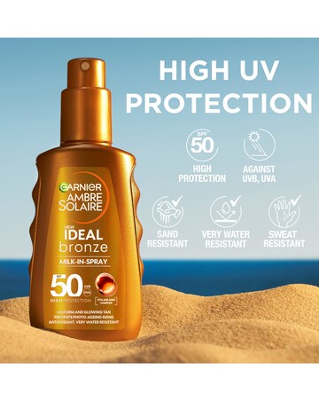 Garnier Ambre Solaire Ideal Bronze Milk-In Tanning Spray