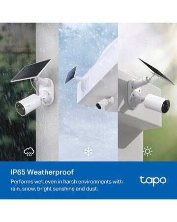TP-Link Tapo Solar-Powered 2K Security Camera Kit