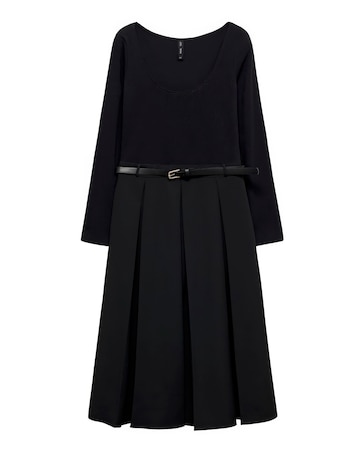 Mango Diana Belted Dress