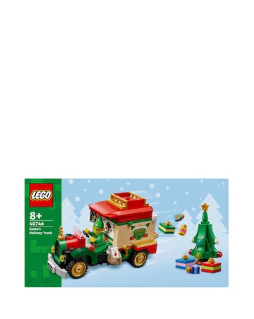 LEGO Santa's Delivery Truck Pretend Play Toy with Christmas Presents 40746