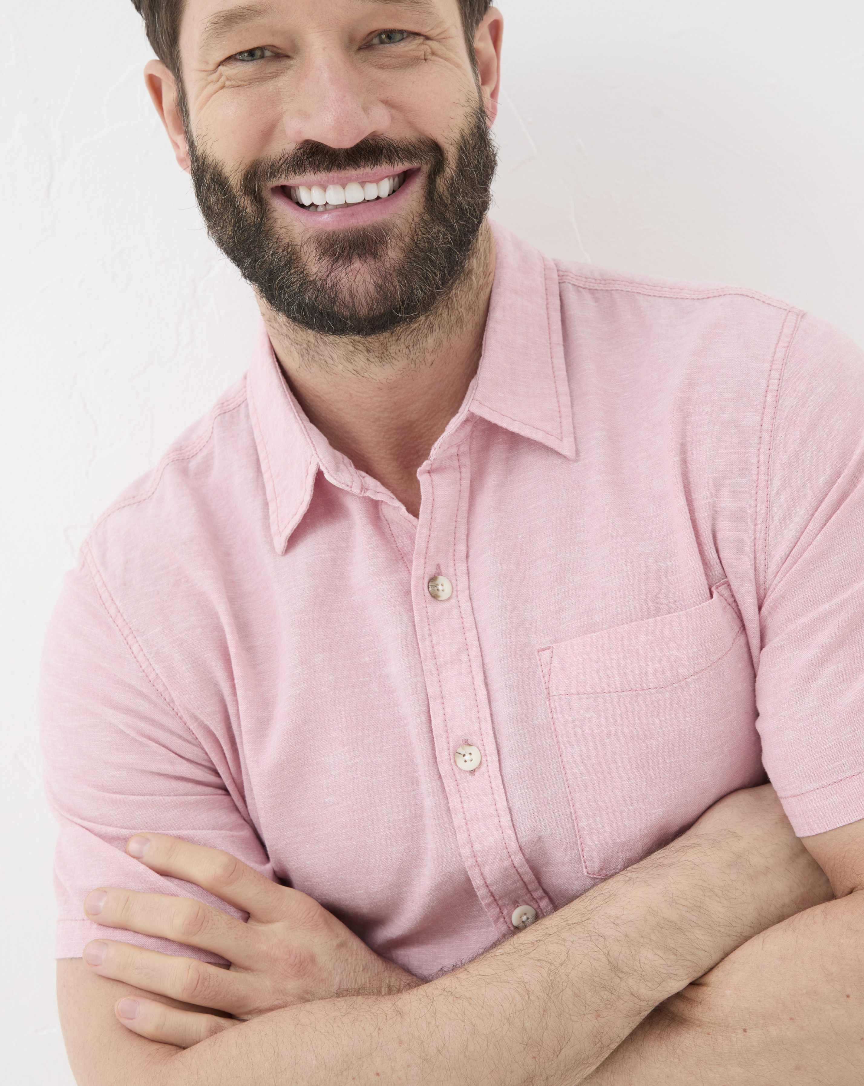 FatFace Bugle Linen Cotton Shirt