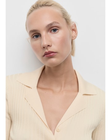 MANGO COLLARED CARDIGAN