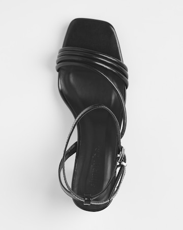 Forli Strappy Asymmetric Heeled Sandals - Extra Wide Fit (EEE)