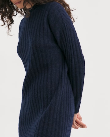 Sponge Ribbed Midaxi Dress