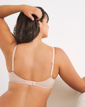 Figleaves Smoothing Sweetheart Full Cup Underwired T-Shirt Bra B-H - Latte