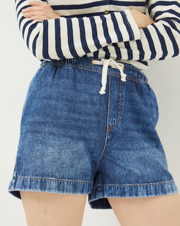 Fatface Ashby Pull On Denim Shorts