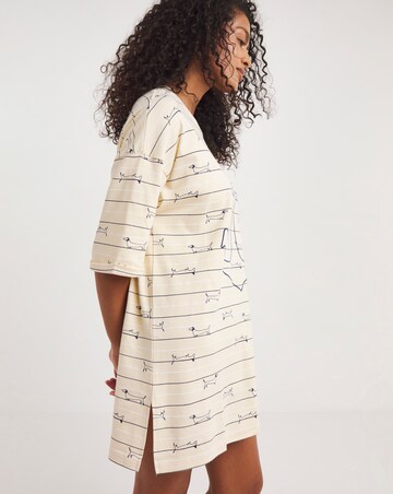 Pretty Secrets Sausage Dog Cotton Nightie