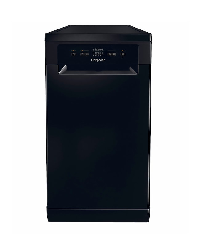 Hotpoint HP2FE10CS90BUK Slimline Dishwasher - 10 Place Settings - Black
