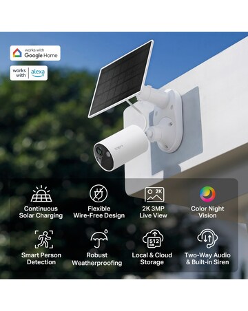 TP-Link Tapo Solar-Powered 2K Security Camera Kit