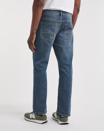 Tint Wash Loose Fit Stretch Jeans