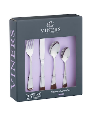 Viners Grand 24 Piece Cutlery Set