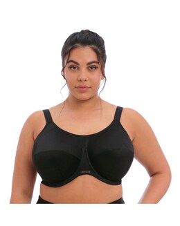 Elomi Energise High Impact Wired Sport Bra Black