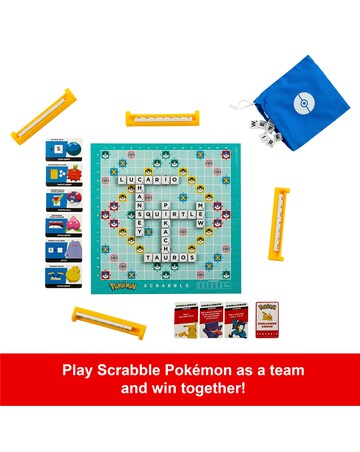Scrabble Pokemon Board Game