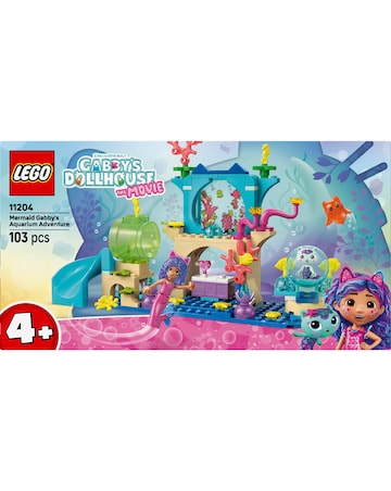 LEGO Gabby's Dollhouse Mermaid Gabby's Aquarium Adventure 11204