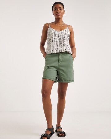 Mono Print Strappy Cami