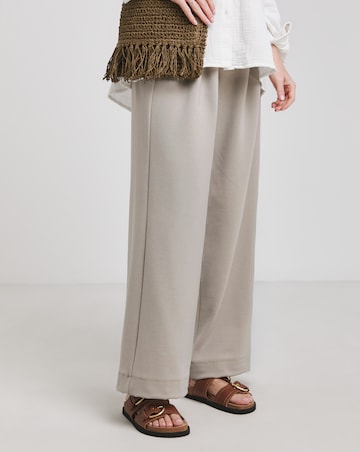 Hanoi Leather Double Buckle Footbed Sandals - Wide Fit (E)