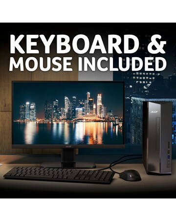 Acer Aspire Intel Pentium N6005 8GB/256GB SSD Integrated Windows 11 Home Tower