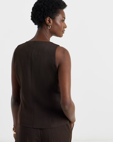 TEXTURED WAISTCOAT