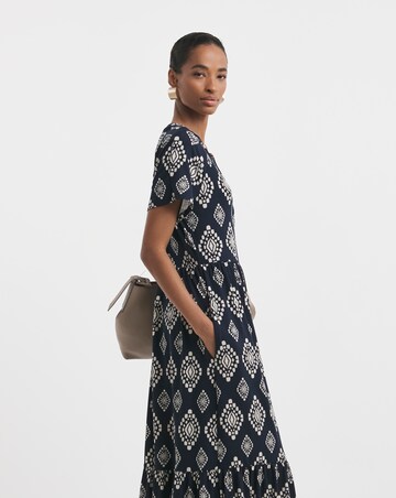 Notch Neck Maxi Dress