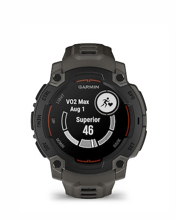 Garmin Instinct E 45mm Smart Watch - Black/Charcoal