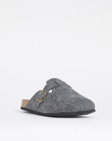 Felt Mule Slipper Wide