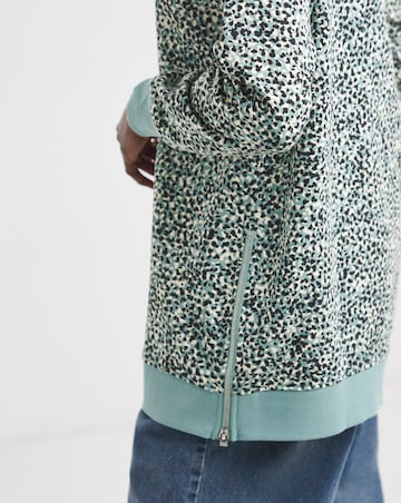 Side Zip Longline Sweat