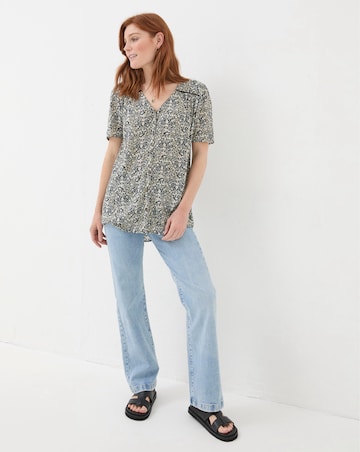 FatFace Cassidy Inlay Floral Tunic