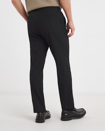 Black Elasticated Jogger Trouser