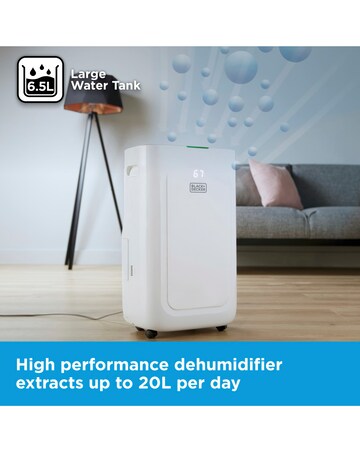 BLACK+DECKER 20L Smart Dehumidifier