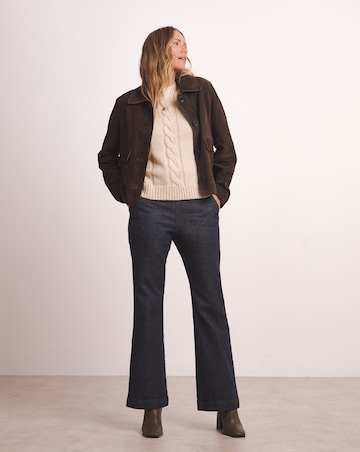 Anthology Cable Knit Short Sleeve Jumper