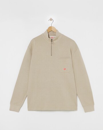 Armor Lux 1/4 Zip Sweatshirt - Sand