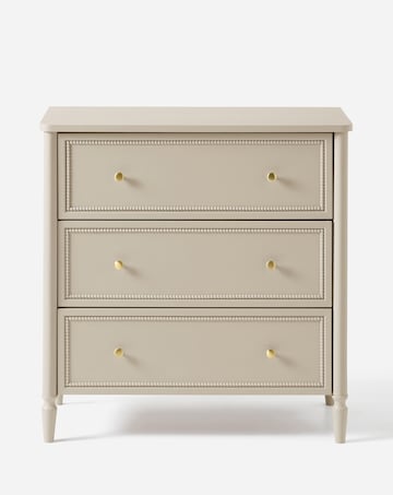 Darcy Bobbin Trim Small Chest of Drawers