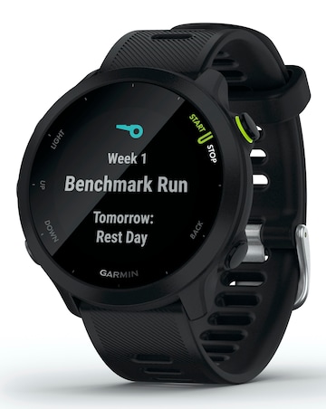 Garmin Forerunner 55 GPS Running Smart Watch - Black