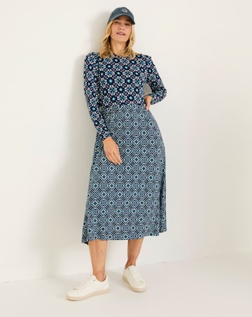 Fatface Fia Batik Midi Dress