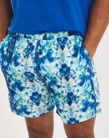 Tie Dye Printed Swim Short