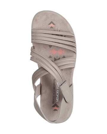 Skechers Reggae Slim Sunny Side 2.0 Taupe Sandals - Standard Fit (D)