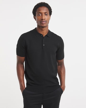 Value Knitted Short Sleeve Polo